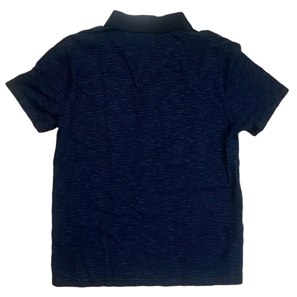 Original Penguin blue striped slim fit polo shirt, large - Picture 5 of 8